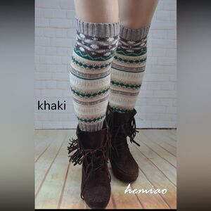Hemiao Boho Leg Warmers